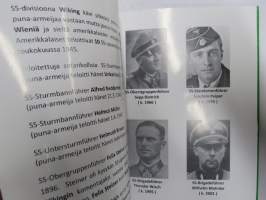 SS-divisioonien sotarikokset v. 1939-1945 (etulehdellä on Parlandin omiste ja nimikirjoitus kirjan saaneelle henkilölle)