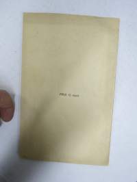 Minnesskrift över Närpes sockens deltagande i frihetskriget år 1918 -närpiöläisten osuus Vapaussodassa julkaissut pastori Tor Krook, omiste tohtori Uno A. Fleege´lle