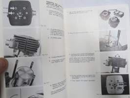 Husqvarna Motorcycles Owner´s Manual from frame no CN 1001 -englanninkielinen perusteellinen käyttöohjekirja, kuvitettu