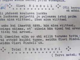 Turun Suomalaisen Yhteiskoulun VIII C (8E) -luokan Kronikka v. 1951, Jukka aaltonen, Heli Aarnio, Raili Alanen, Maija-Liisa Blomqvist, Hilkka Hietala...