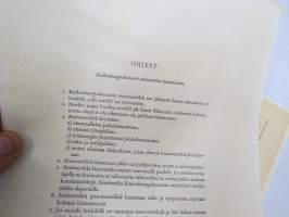 Keskuskauppakamari - Pronssinen ansiomerkki -myöntökirja (saajan nimi retusoitu kuvasta, on OK itse myöntökirjassa