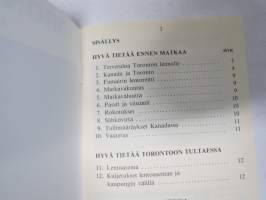 Finnair opastaa 20. Toronto -kohde-esite -airline destination brochure / guide