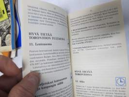 Finnair opastaa 20. Toronto -kohde-esite -airline destination brochure / guide