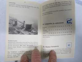 Finnair opastaa 20. Toronto -kohde-esite -airline destination brochure / guide