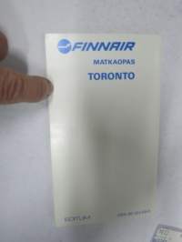 Finnair opastaa 20. Toronto -kohde-esite -airline destination brochure / guide