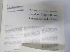 Kino-Lehti 1965 nr 4-5, Greta Garbo, Leo Kuleshov, Jörn Donner, Cannes 1965, ym.