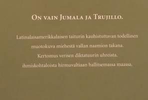 Vuohen juhla. (Diktatuurin uhrit, hirmuvaltiaat )