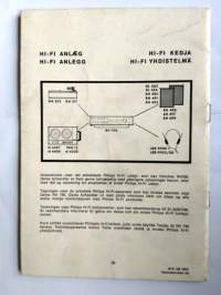 Philips Hi-Fi 22RH790 Käyttöohje brukanvisning