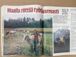 Me Naiset 1978 nr 44 (2.11.), Silvia, Anu Panula, Rinkelileipurin kotona (Vera Resenkov), Seppo Ruohonen, Mustiala, neljäkymmentä päivää Marilynin kanssa 9.osa