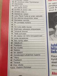 Me Naiset 1978 nr 50 (14.12.), Sivun persoona - Eila Roine, Saarijärven keisari - Väinö Rautiainen, Illan kuningattaret (Linnan juhlat), Bergmanin Syyssonaatti