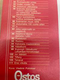 Me Naiset 1978 nr 51-52 (21.12.), Lippe Suomalainen, Melinien joulu, Turun tuomiokirkko, Mitä vaimolle lahjaksi, Sivun persoona Marjatta Leppänen
