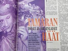 Me Naiset 1985 nr 4 (22.1.), Tamaran häät, Anne Pohtamo, 100 tapaa näyttää rikkaalta,  Tommy Taberman, Kirsi ja Jukka Aromaa, Marjatta Hietarinta, Ritari Ässä