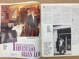 Me Naiset 1985 nr 5 (29.1.), Katriina ja Veikko Vuoristo, Vateva, erotiikka, Olen viikonloppuäiti