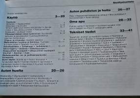 Lada Samara 1100, 1300, 1500 / 3-ov./5 ov. -käyttö- ja huolto-ohjeet