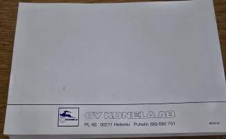 Lada Samara 1100, 1300, 1500 / 3-ov./5 ov. -käyttö- ja huolto-ohjeet