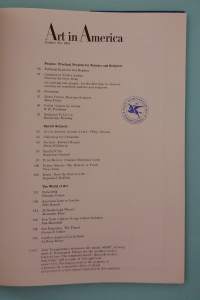 Art in America, numero 6 vuodelta 1964 - Art in America – Number Six, 1964. (Taidekulttuuri, USA, Yhdysvallat )