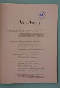 Art in America, numero 1 vuodelta 1964 - Art in America – Number One, 1964. (Taidekulttuuri, USA, Yhdysvallat, harvinainen )