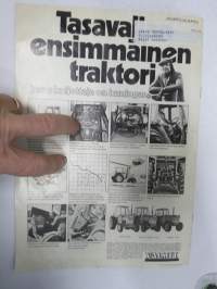 Maa ja Metalli 1975 nr 2 -Valmet Oy asiakaslehti, 1502 käyttökokeissa, Traktori- ja metsäkonemyynti 1975, Koneurakoitsija Iikka Muhonen, Auno Hakala Valmetin värit
