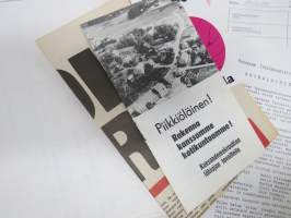 Kaarina SKDL + SDP (+ vähän muidenkin puolueiden) vaalimateriaalia 1960 ja -70 luvuilta, erä