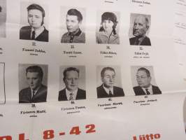 Kaarina SKDL + SDP (+ vähän muidenkin puolueiden) vaalimateriaalia 1960 ja -70 luvuilta, erä