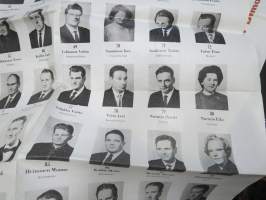 Kaarina SKDL + SDP (+ vähän muidenkin puolueiden) vaalimateriaalia 1960 ja -70 luvuilta, erä