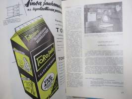 Kauppias -lehtiä noin 40 kpl erä vv. 1942-53, lehdissä runsas sisältö ja ajankuvaa, paljon mainoksia, tuotemerkkejä, asia-artikkeleita, pula-ajan asiaa yms.