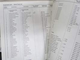 Becker Europa Vollstereo 585 - Technische Information / Technical Data -tekniset tiedot, kytkennät, korjaus, varaosat