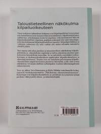 Taloustieteellinen näkökulma kilpailuoikeuteen