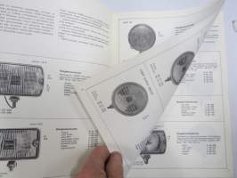 Cibie lisävalot 1974 -tuoteluettelo / myyntiesite