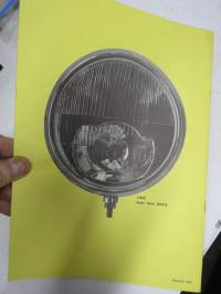 Cibie lisävalot 1974 -tuoteluettelo / myyntiesite