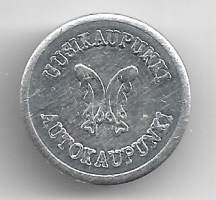 Uusikaupunki Autokaupunki / Mynämäki Korvensuus 1913 poletti