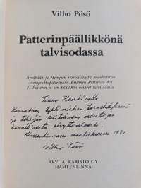 Patterinpäällikkönä talvisodassa : Äyräpään ja Heinjoen reserviläisistä muodostetun suojajoukkopatteriston, Erillinen patteristo 4:n 1 patterin ja sen päällikön v...