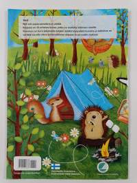 Opi ja väritä metsän eläimet