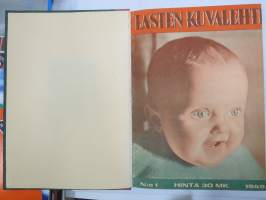 Lasten Kuvalehti 1949 vuosikerta, runsas sisältö, uskonnollissävytteinen