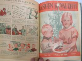 Lasten Kuvalehti 1949 vuosikerta, runsas sisältö, uskonnollissävytteinen