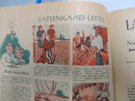 Lasten Kuvalehti 1949 vuosikerta, runsas sisältö, uskonnollissävytteinen