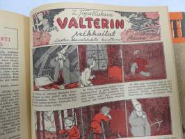 Lasten Kuvalehti 1949 vuosikerta, runsas sisältö, uskonnollissävytteinen