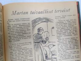 Lasten Kuvalehti 1949 vuosikerta, runsas sisältö, uskonnollissävytteinen