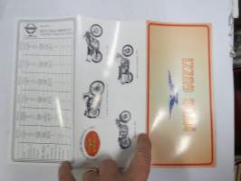 Moto Guzzi moottoripyörä -myyntiesite