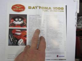 Moto Guzzi Daytona 1000 moottoripyörä -myyntiesite