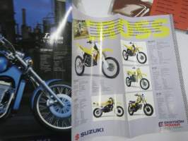 Suzuki 199? malliston esite - Moottoripyörämallisto myyntiesite