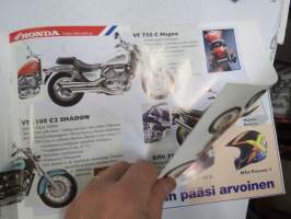 Honda 1995 moottoripyörämallisto -myyntiesite