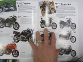Yamaha 1995 moottoripyörämallisto -myyntiesite