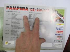 GAS GAS Pampera 125, 250, 370 moottoripyörä -myyntiesite