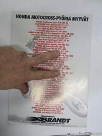 Honda  CR 1994 moottoripyörät mallisto -myyntiesite