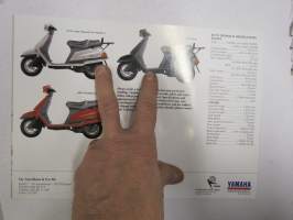 Yamaha XC125 skootteri / moottoripyörä -myyntiesite