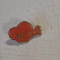 Mediheli  / pinssi / rintamerkki / neulamerkki