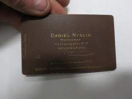 Esi-äiti, Atelier Daniel Nyblin, Helsinki -visiittikorttivalokuva / carte de visite / cdv