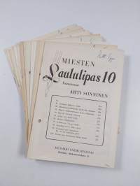 Miesten laululipas : 1-10