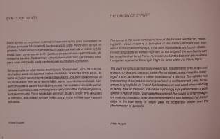 Synnyt – Nykytaiteen lähteitä / Sources of Contemporary Art. (Museojulkaisut, näyttelyjulkaisut taidehistoria)